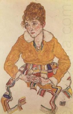 Egon Schiele Portrait of the Artist's Wife (mk12) china oil painting image